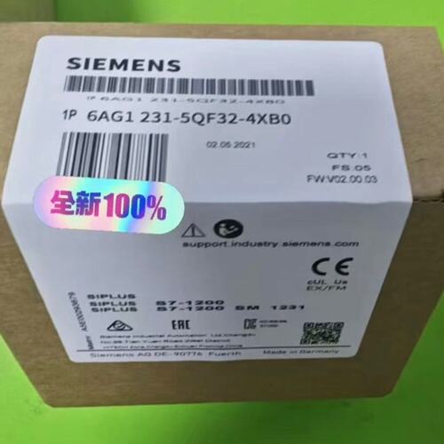 议价模拟量输入模块6AG1231-5QF32-4XB06AG12315QF324XB0