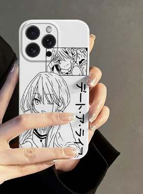 时崎狂三适用iPhone16promax苹果15华为mate70二次元vivox100小米15OPPOreno12红米k70菲林手机壳