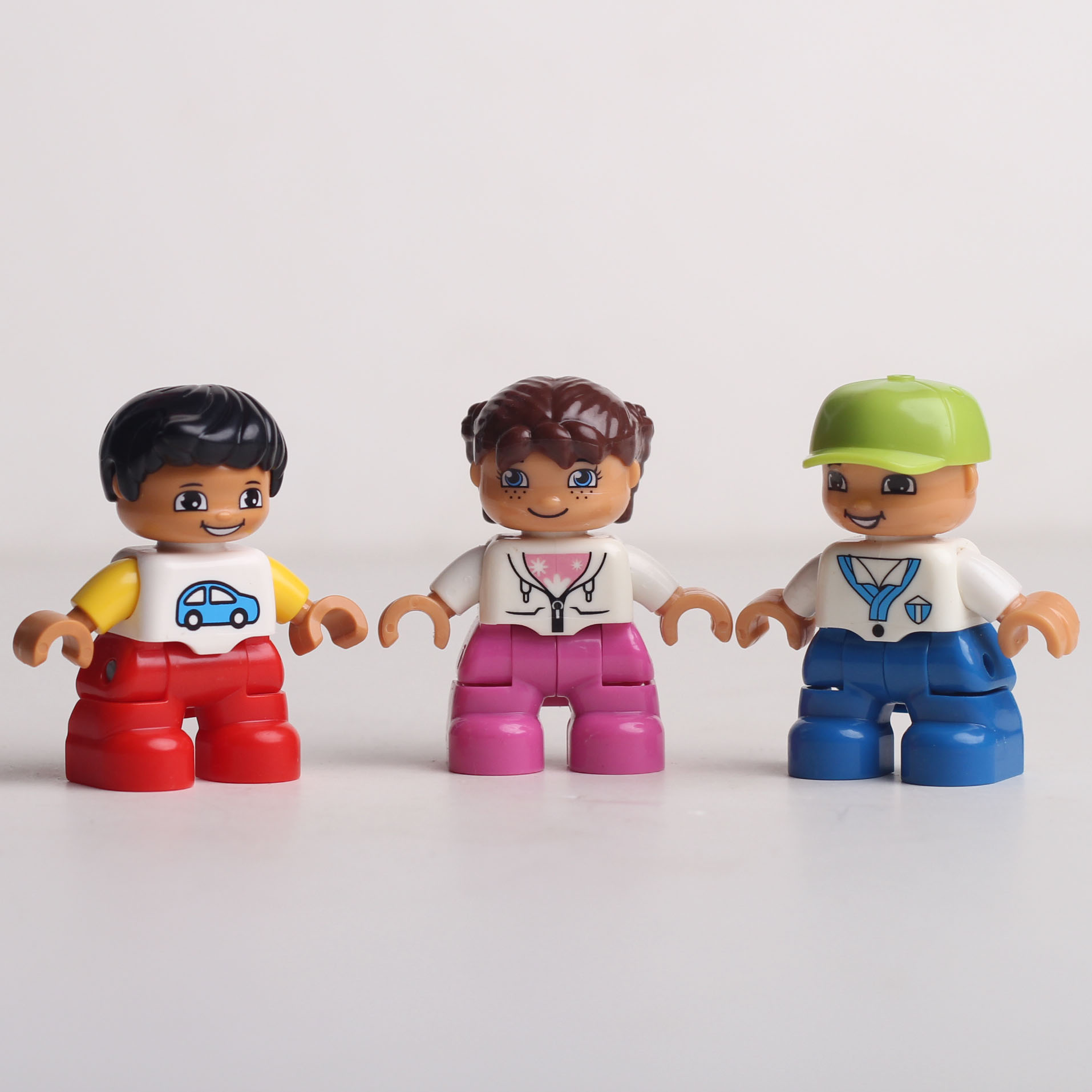 大颗粒积木场景人偶公仔配件