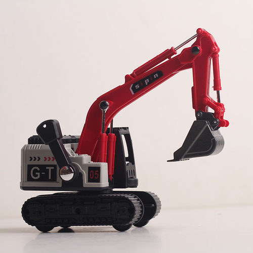 儿童手摇挖机工程车玩具