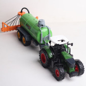 儿童大号拖拉机玩具车男孩农场施肥洒水车宝宝滑行运输车厢工程车