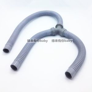 3.1口径双面盆下水器全套水管拖把池洗菜盆厨房双槽洗衣槽DIY下水