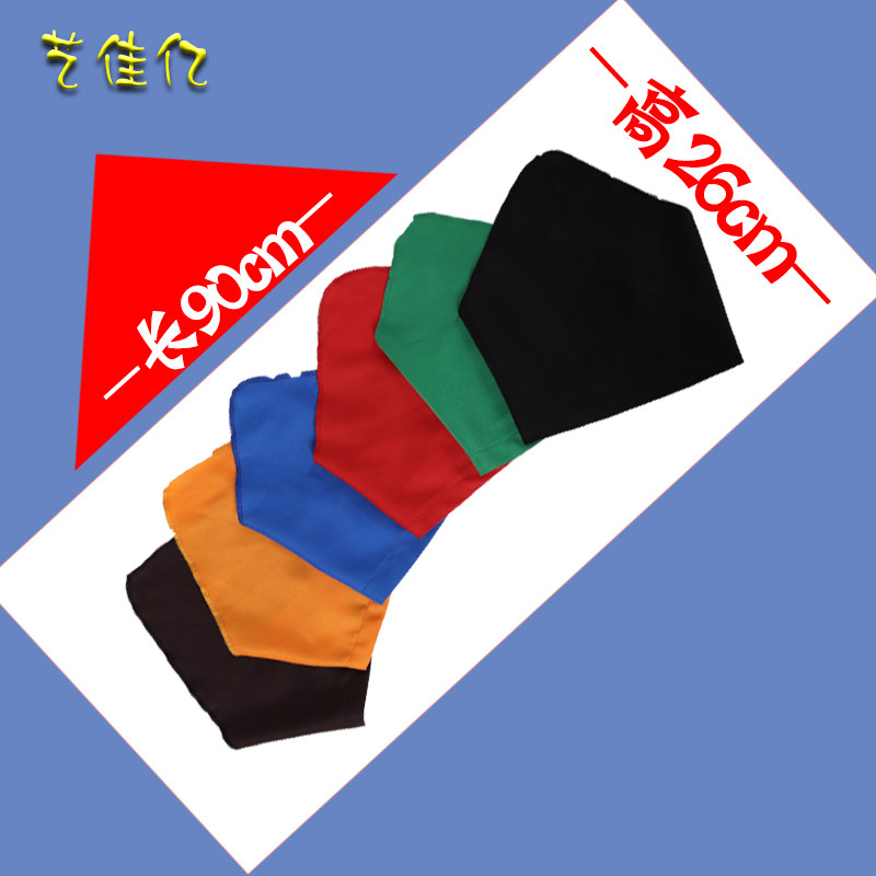 三角巾服务员头巾酒店西餐厅
