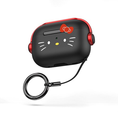 耳机造型KT可爱适用AirPods Pro3耳机套AirPods4保护套新款二代耳机AirPods1/2/3代TPU耳机套保护壳P支架ro2
