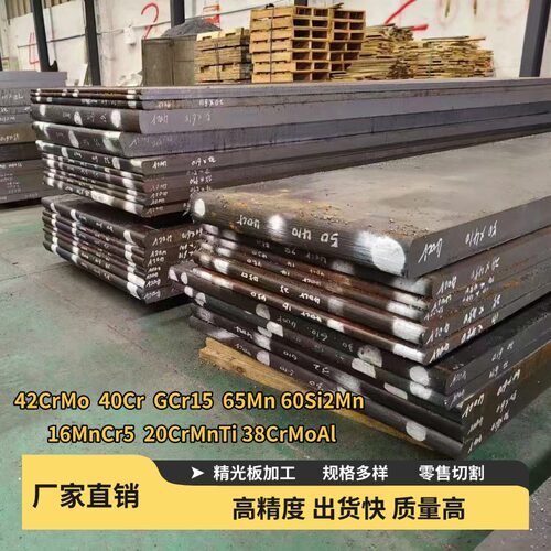 42CrMo 40Cr GCr15 65Mn 60Si2Mn 16MnCr5 20CrMnTi 38CrMoAl钢板