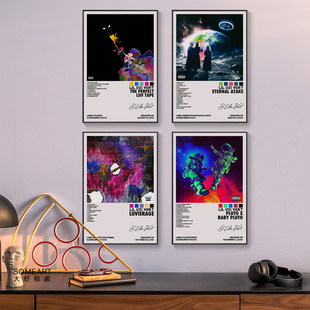 Lil Uzi Vert小乌兹音乐专辑封面海报墙壁面装饰客厅卧室书房挂画