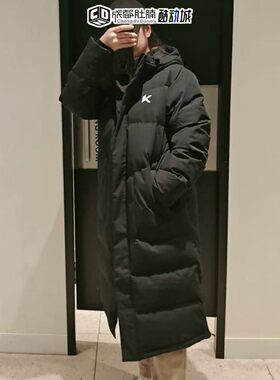 安踏ANTA速暖羽绒男子KT长款防泼水户外羽绒服外套152511904-2