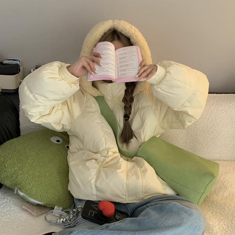 学生小个子羽绒棉服冬季加厚外套