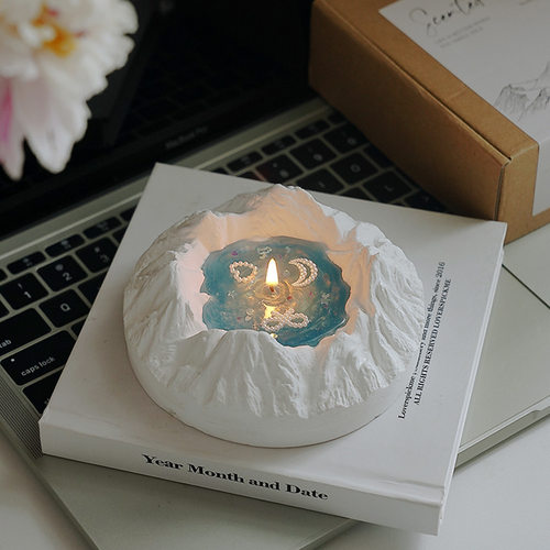 海洋冰川蜡烛伴手礼礼物定制跨境