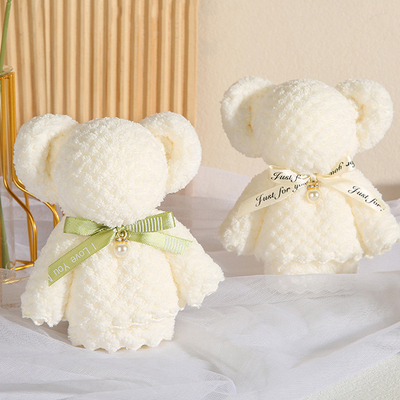 毛巾伴手礼结婚伴娘伴手礼小熊毛巾节日生日幼儿园礼物实用小礼品