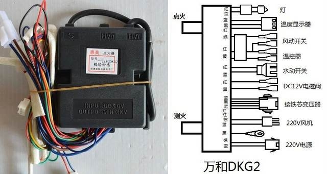 全新优质-万和热水器dkg2强排脉冲点火器控制器-24v电磁阀