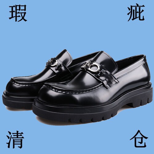 惠普森商务正装透气真皮男鞋