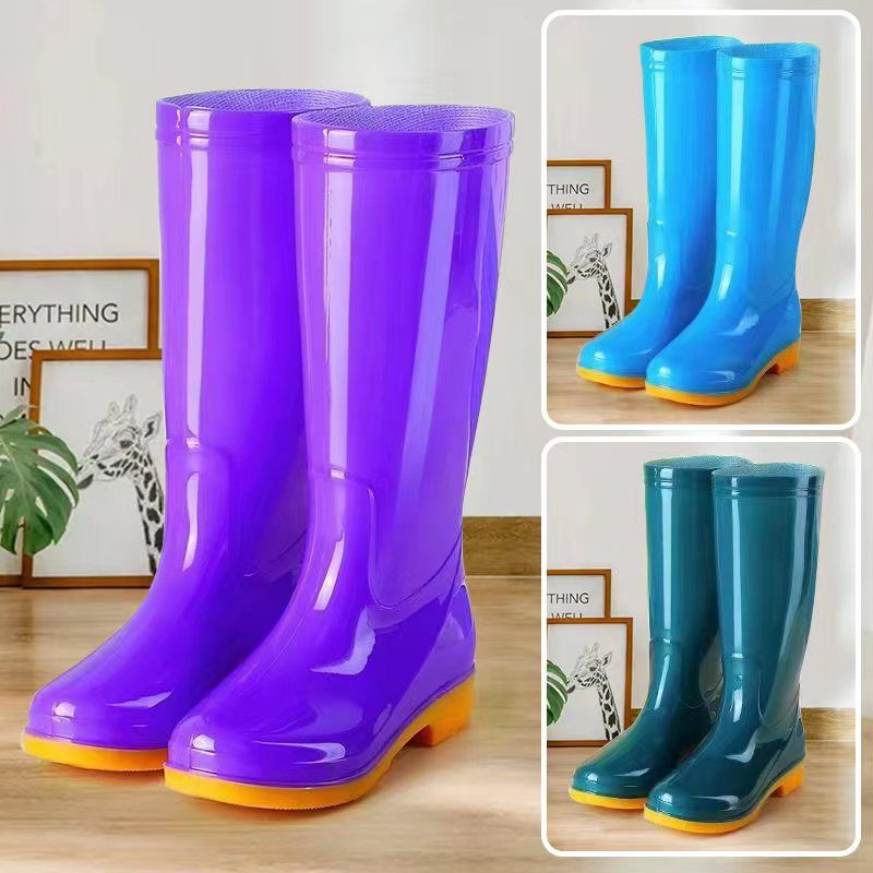 雨鞋女士雨靴水鞋女防水鞋防滑胶鞋短筒中筒高筒长筒舒适加厚四季