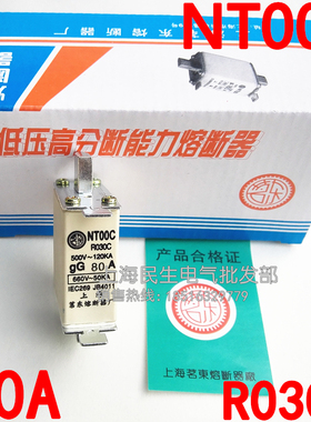 R030C NT00C高分断熔断器RT16-00C 保险丝熔芯32A50A80A100A125A