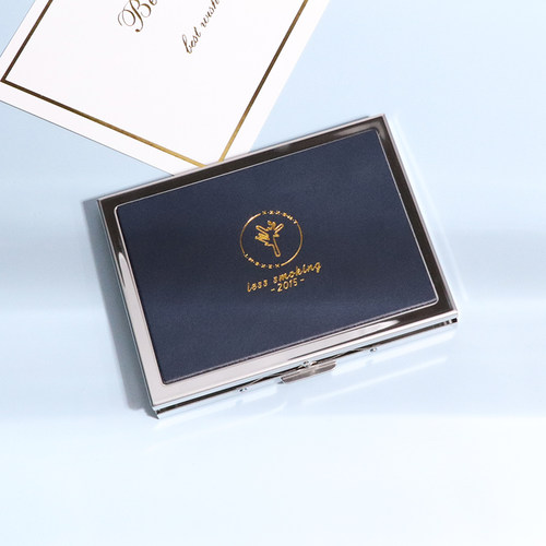 汐仕索粗细超薄潮流便捷香烟盒