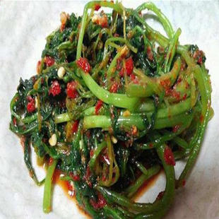 金刚山延边特产新鲜樱菜咸菜350克朝鲜腌制泡菜拌菜下饭菜4件 包邮