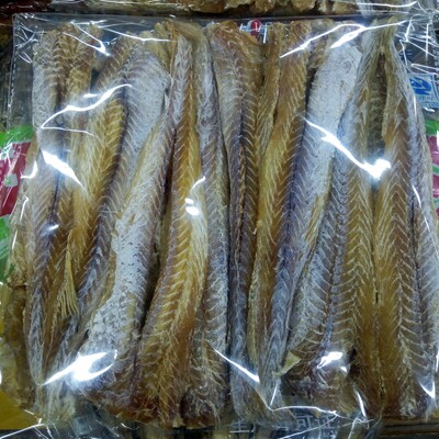 去皮无头延边干明太鱼500g硬板零食即食海鲜休闲食品帮鱼肉杂太鱼