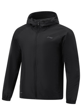 Lining/李宁冬季新款男子户外时尚休闲百搭防泼水运动风衣AFDW079