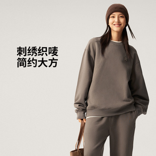 舒适宽松套头卫衣AWDUB29 vital系列男女同款 中国李宁2024冬季 新款