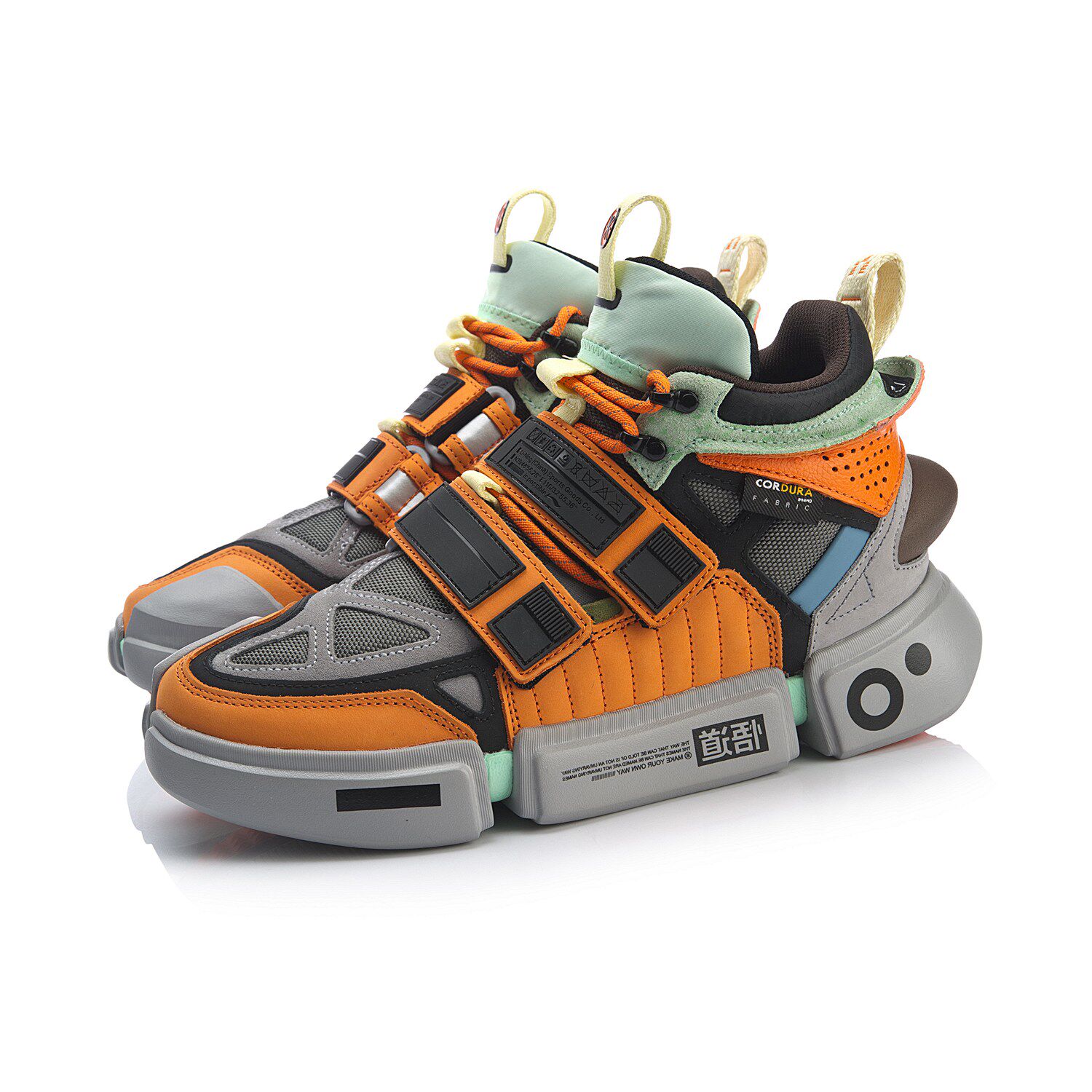 中国李宁2019纽约时装周系列悟道ACE 男子高帮韦德休闲鞋AGWP027