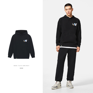 中国李宁2024韦德Dreamer系列男女同款宽松套头连帽卫衣AWDSE73