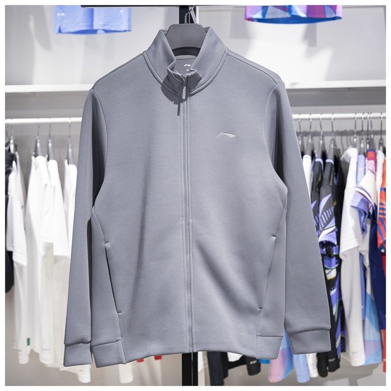 李宁户外男子立领卫衣健身系列