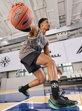 Lining/李宁夏季新款利刃5V2 春意男子篮球专业比赛鞋ABAV059