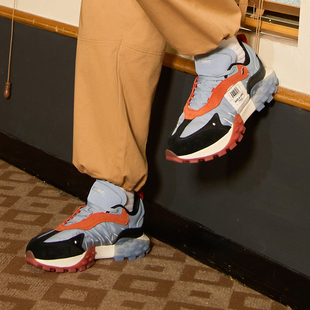 中国李宁21秋冬时装周走秀款超载男子低帮柔软潮流运动鞋ARYR025