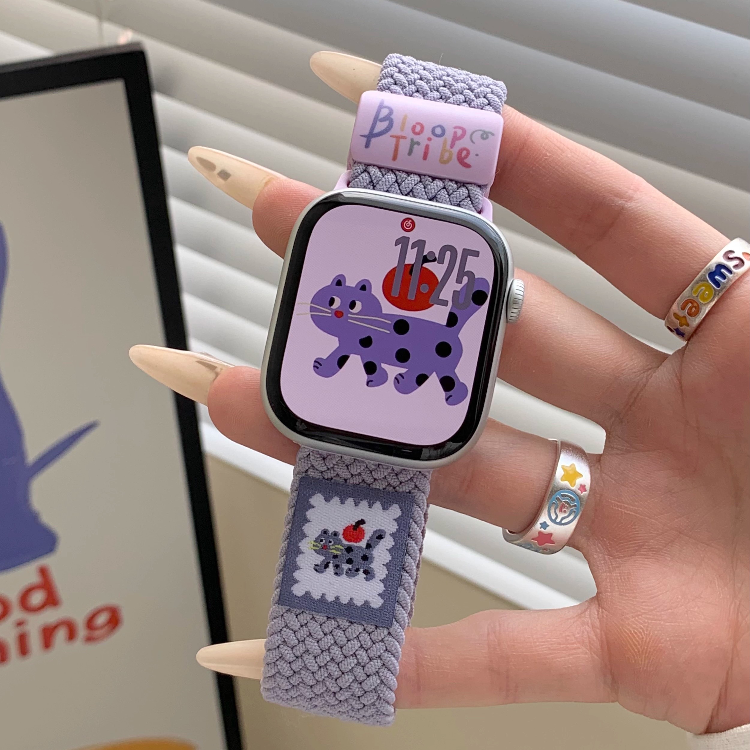 卡通多巴胺适用红米Watch5/4表带小米手环9pro8pro华为FIT4fit3