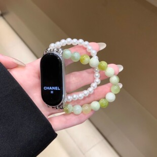 青璃珍珠适用oppowatchx2mini表带小米9pro表带8pro华为fit3腕带