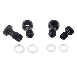 汽车改装鱼眼螺栓组合接头配件油泵供油螺丝出油口铝合金接头