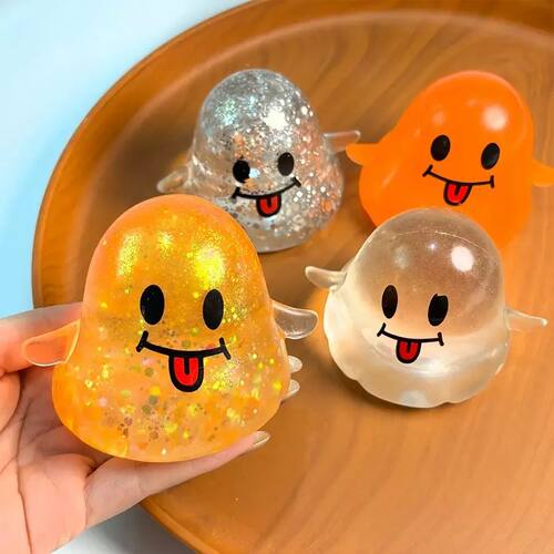 Realistic Ghost Squishy Toy for Halloween - Slow Rising Soft