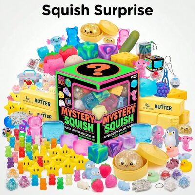 Surprise Box-Slow Rise Squishy Toys,Food&Ocean Themed Squeez