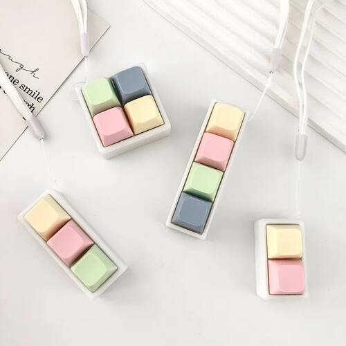 2/3/4 Keys Finger Keyboard Key Button Stress Relief Decompre