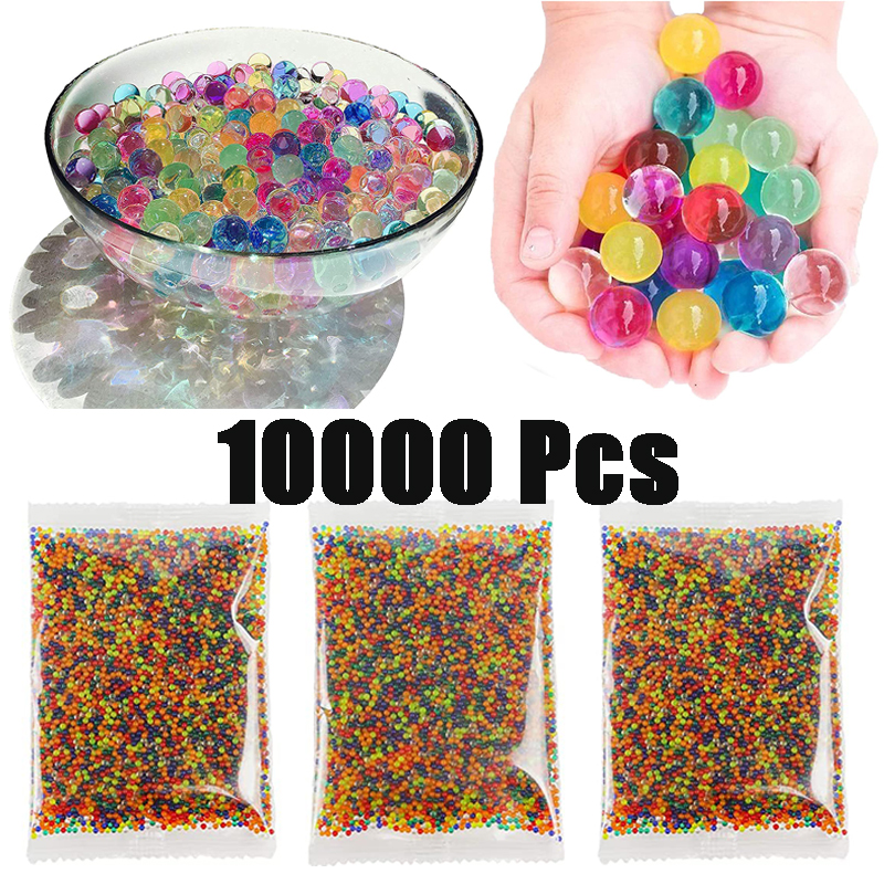 2000/10000 Children Sensory Toys Jelly Hydrogel Beads Magic