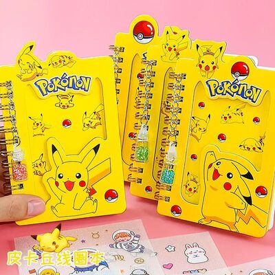 1pc Anime Pokemon Pikachu Coil Notebook Stationery Student P