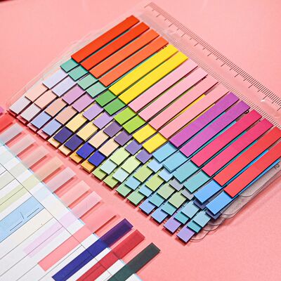 320 Sheets Transparent Sticky Note Self-Adhesive BookMarker
