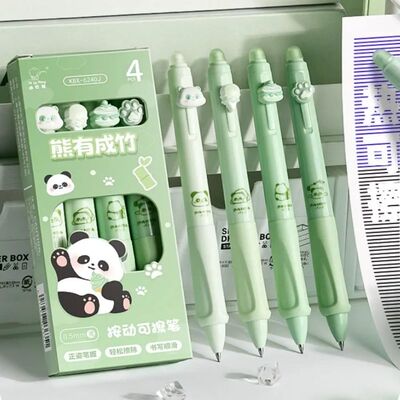 Cartoon Cute Capybara Erasable Gel Pens Kawaii Quick-Drying