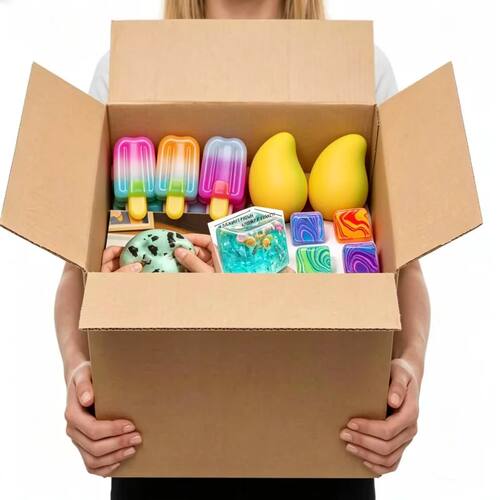 Sensory Squishy Blind Box Series, Random Cute Slow Rise Toy,