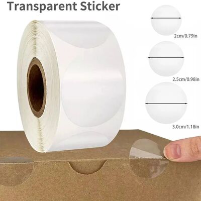 500pcs Crystal Clear Transparent 2