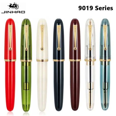 Jinhao 9019 Fountain Pen Transparent Color Resin luxury Pen