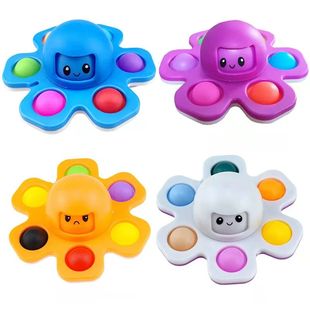 Octopus Finger toy Spinner Expressions Push Press Bubble Sen