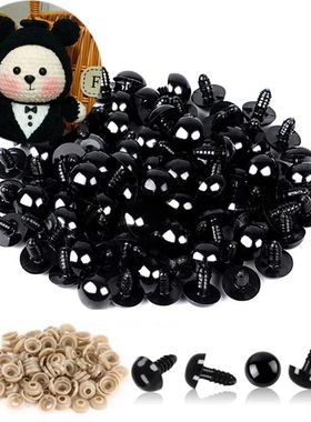 100pcs 5/6//7/8/9/10/12/14/18/20mm Plastic Safety Eyes For T