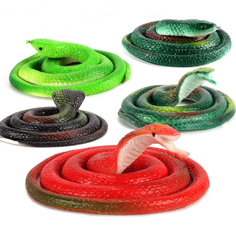 Novelty Halloween Gift Realistic Fake Snake Tricky Funny Spo