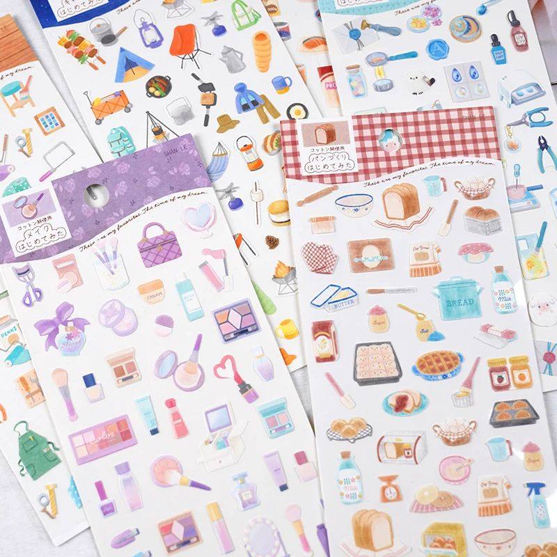 Kawaii Sweet Daily Things Paper Stickers Scrapbooking Diy Jo