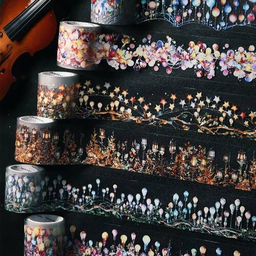 40mm*2m 1pc PET Tape Stickers Creativity Scrapbooking Hand A