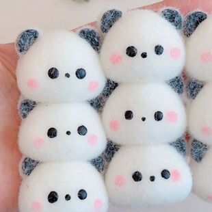 Cute Panda Head Squeeze Toy Relief Pressure Slow Rebound Pan