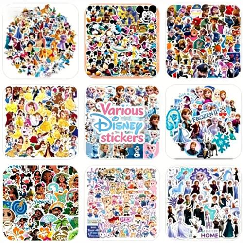 50/100pcs  Cartoon Graffiti Stickers Princess & Classic Char