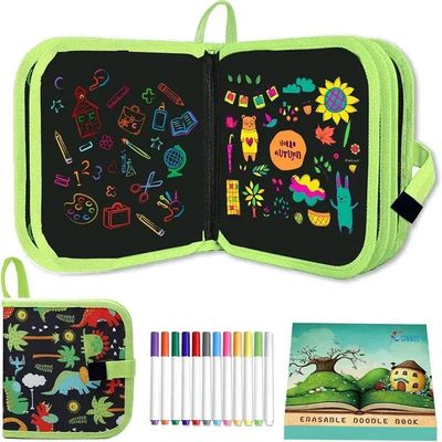 Erasable Doodle Book for KidsToddlers Toys Reusable Drawing