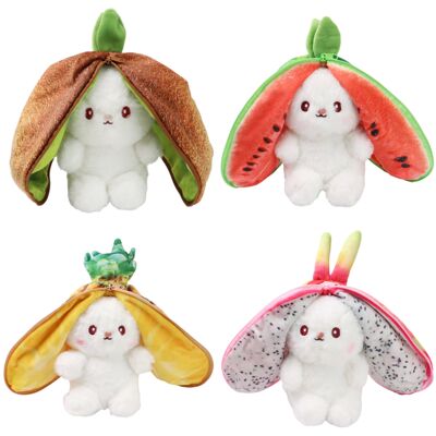 New Original Bunny Plush Toy Cute Fruit Rabbit Stuffed Fruit